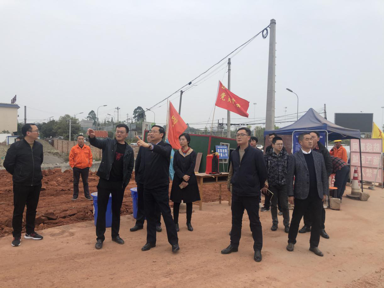 樂山市副市長羅新禮赴成樂擴容E2-SG2項目調(diào)研指導(dǎo)工作