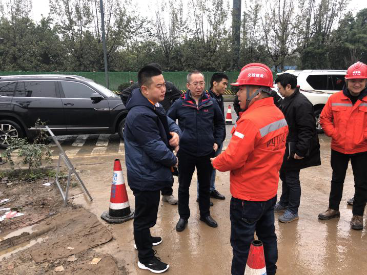 成都市交通局調(diào)研成綿擴容項目